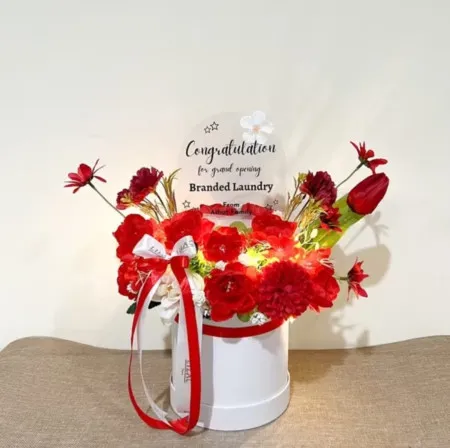 Bloom Box Akrilik Ucapan Grand Opening Kepulauan Aru
