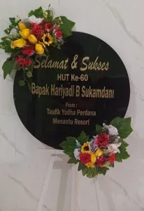 Papan Akrilik Ucapan Ulang Tahun Kepulauan Aru